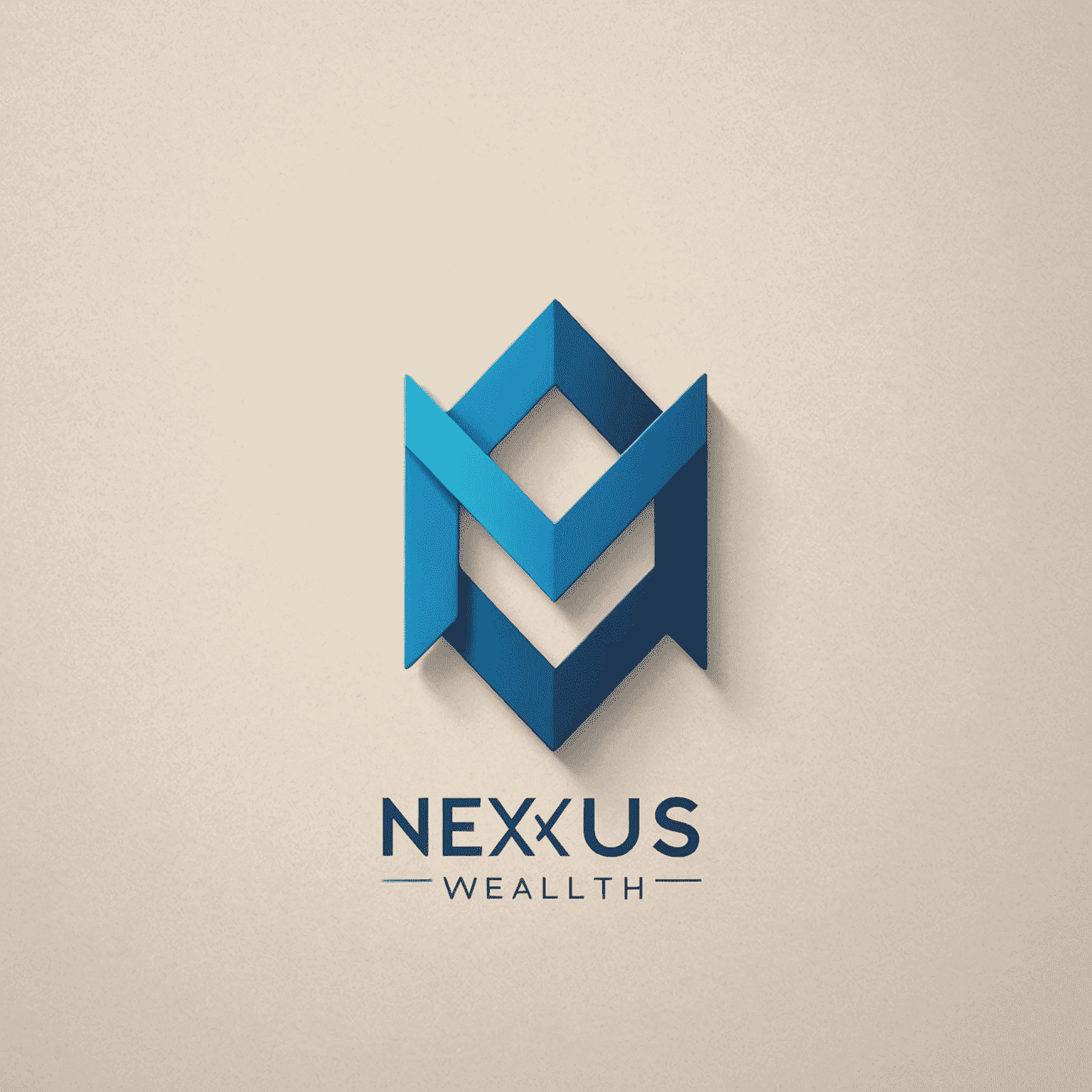 NexusWealth AU logo: A modern, sleek design combining a stylized 'N' and 'W' with a subtle graph or upward arrow, symbolizing financial growth. The logo uses the Intelligent Blue (#0066CC) color.