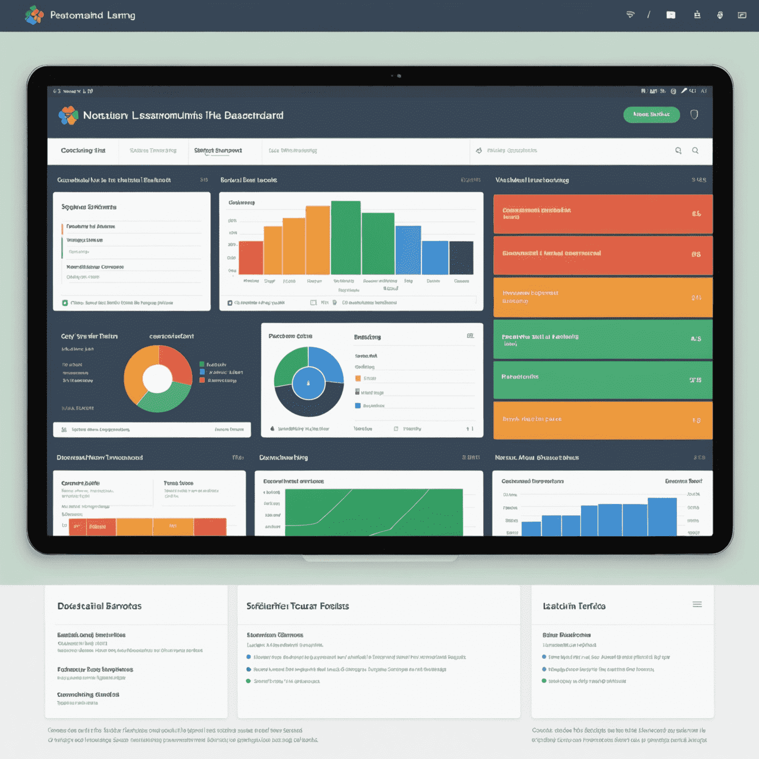 Screenshot of personalized learning dashboard with various investment topics and progress tracking